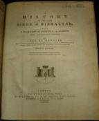 JOHN DRINKWATER "A history of the late siege of Gibraltar with a description and account of that