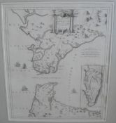 P SANTINI "Nouvelle Carte du Détroit de Gibraltar et de l'Isle de Cadix dressée sue Les Lieux à