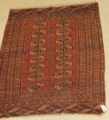 A Bokhara tribal rug,