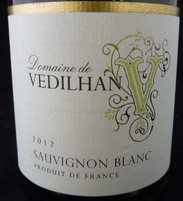 Domaine de Vedilhan Sauvignon Blanc 2012,