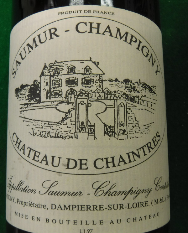 Chateau de Chaintres Saumur-Champigny 1997,