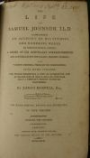 JAMES BOSWELL "The Life of Samuel Johnson, LL.D.