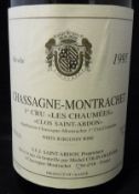 Chassagne-Montrachet 1er Cru Les Chaumées Clos Saint-Abdon Colin-Delegner 1995,