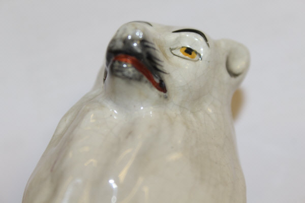 A Staffordshire flat back figure of a seated collie type dog with a cream coat, 15 cm high, - Image 16 of 16