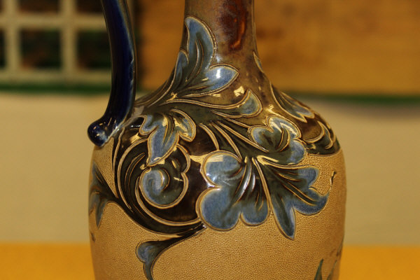 A Doulton Lambeth stoneware ewer by Florence Barlow, - Image 9 of 33