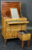 A 19th Century mahogany Rudd style dressing table,