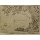 WILLIAM FADEN (PUBLISHER) "Plan of the Bay,