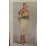 AFTER LIB, SPY and others Vanity Fair prints of polo players, a collection of four,