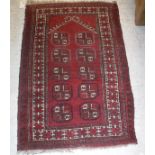 A Turkoman Prayer rug,