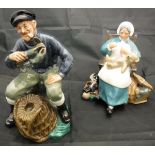 A Royal Doulton figure "The lobster man" (HN2317),