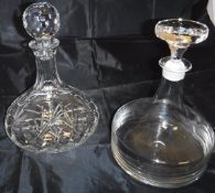 A pair of Dartington Glass decanters,