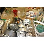 Seven boxes of assorted sundry household items to include Benetti and Cona coffe makers,