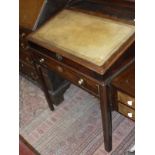 A 19th Century mahogany clerks desk,