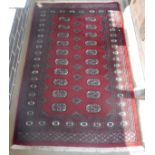 A modern Turkoman rug,