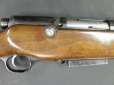 A Mossberg & Sons of Newhaven model 195K-A 12 bore 2¾" shotgun, single barrel, bolt action,