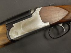 An Elle Gallesi Gamma Fabarm 12 bore skeet shotgun, double barrel, over and under, box lock,