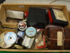 A collection of assorted fishing tackle to include a Mitchell 308 fixed spool reel,