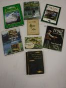 A collection of fishing related books to include titles WALTON & COTTON "The Compleat Angler",