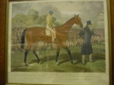AFTER HARRY HALL "Sir Tatton Sykes", coloured engraving by Charles Hunt,