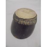 A horse foot snuff mull inscribed "Nina" and stamped "Rowland Ward & Co.