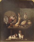 ATTRIBUTED TO BENJAMIN BLAKE (1757-1830) "The game larder with hanging pheasant,