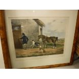 AFTER WILLIAM J SHAYER Coarsing; plate I "Going Out" and plate II "The Return Home",