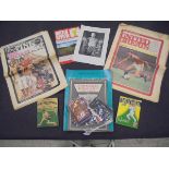 A collection of various sporting ephemera to include four Wimbledon All England Club Lawn Tennis