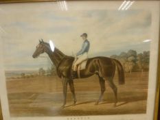 AFTER E F LAMBERT "Renonce - Winner of The Derby at Chantilly 1843", engraving by George Hunt,