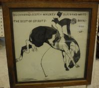 EARLY 20TH CENTURY ENGLISH SCHOOL "Buchanan's Scotch Whisky Black and White The Best of Spirits