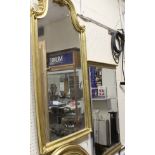 Four assorted mirrors to include overmantel mirror, rectangular mirrors, oval mirror, etc