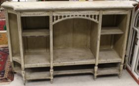 A painted Victorian sideboard,