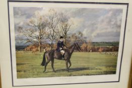 AFTER NEIL CAWTHORNE "His Royal Highness The Prince of Wales", limited edition colour print No'd.