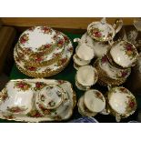 A collection of Royal Albert ""Old Country Roses"" tea wares (6 place settings)