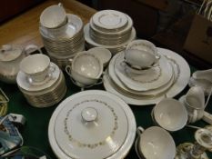 A Royal Doulton "Fairfax" dinner service,