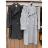 An RAF Great coat together with a RAF Crombie Great coat CONDITION REPORTS Black
