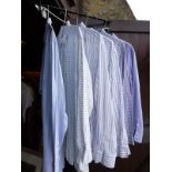 A collection of eleven various gentlemans shirts to include Pakeman Catto & Carter, Van Laack,