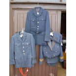 Two RAF officers No 1 home dress kit and a No 5 home dress kit