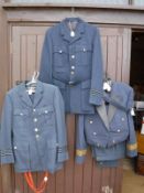 Two RAF officers No 1 home dress kit and a No 5 home dress kit