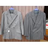 Two grey gents suit by one by James & James,
