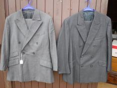 Two grey gents suit by one by James & James,