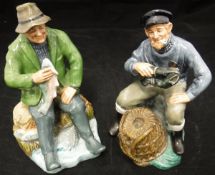 A Royal Doulton figure "A Good Catch" (HN2258) and a Royal Doulton figure "The Lobster Man"