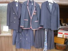 A collection of five various blazers/jackets to include a Berwin & Berwin jacket,