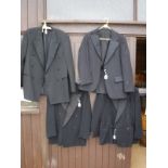 A Magee dinner suit together with a Simpson dinner jacket, a Sumrie dinner jacket,