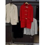 A Butler & Webb gentleman's linen jacket, a Mark & Spencers linen suit,
