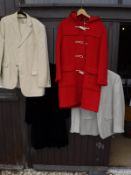 A Butler & Webb gentleman's linen jacket, a Mark & Spencers linen suit,