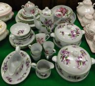 A Spode oven to table ware part dinner/tea service,