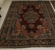 A mid 20th Century Persian Mahal carpet,