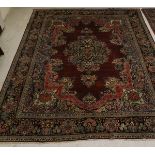 A mid 20th Century Persian Mahal carpet,
