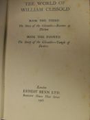 H G WELLS "The World of William Clissold", three volumes,