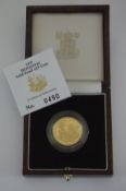 A 1997 Britannia gold proof £25 coin